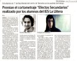 Diario del Altoaragón Escolar del 22 de enero de 2009
