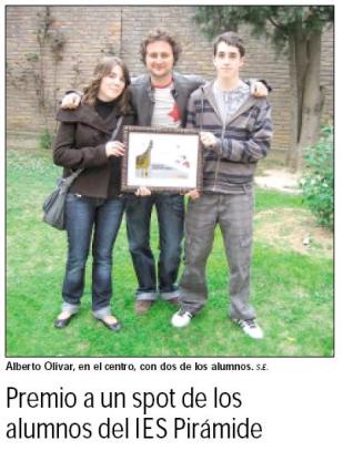 Premio al spot No es un juego de niños